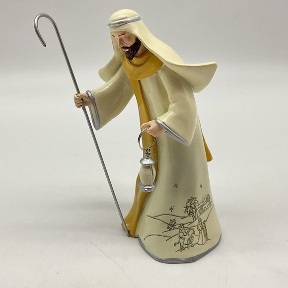 Hawthorne Village Silver Blessings Nativity Christmas Tree Collection JOSEPH - Picture 9 of 16